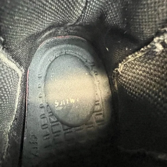 Dr. Martens Boots Women’s Size 8 Black Leather Chelsea Boots Yellow Stitching - Picture 5 of 9